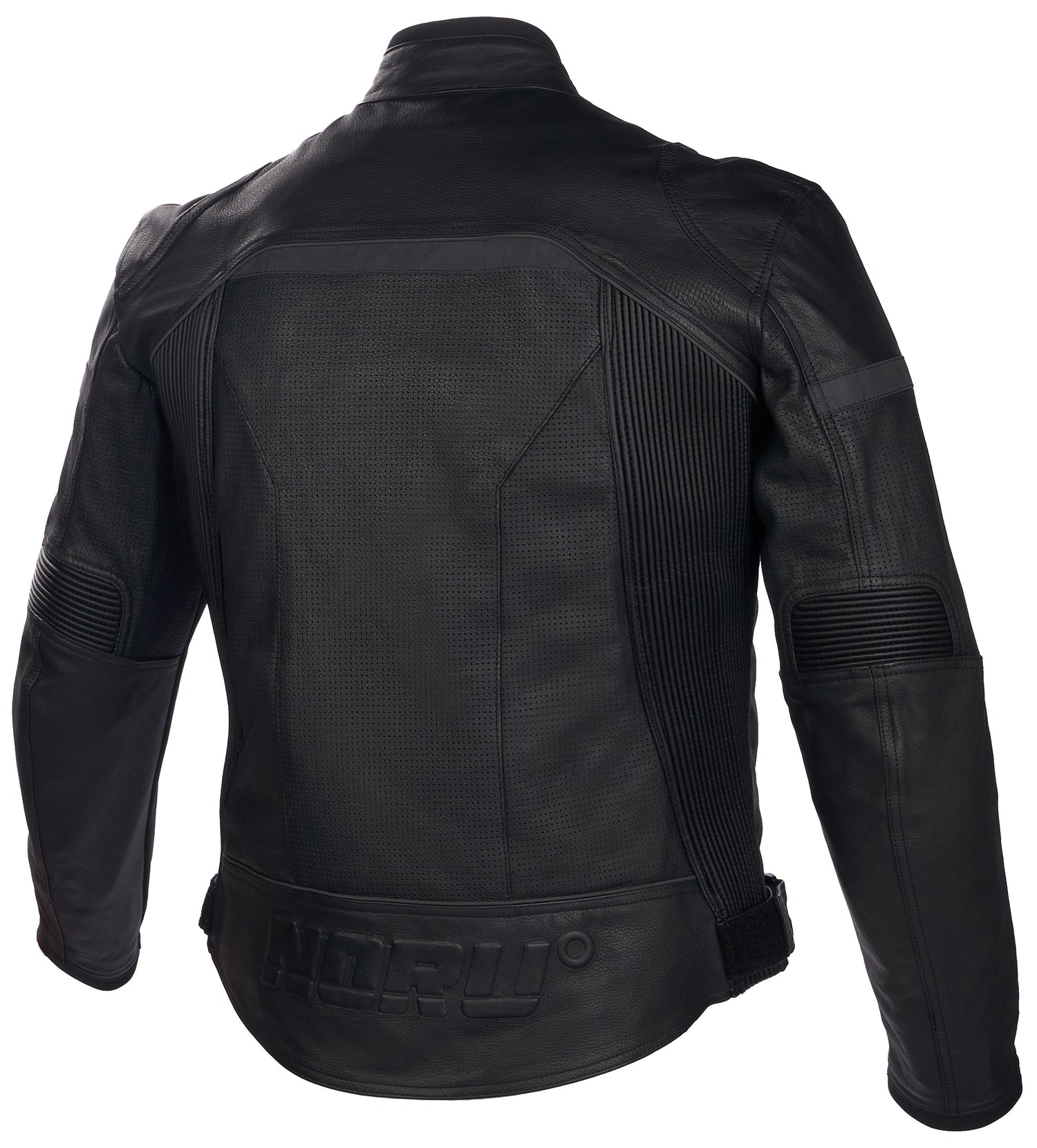 CHAQUETA DE CUERO NORU TETSUO NEGRO