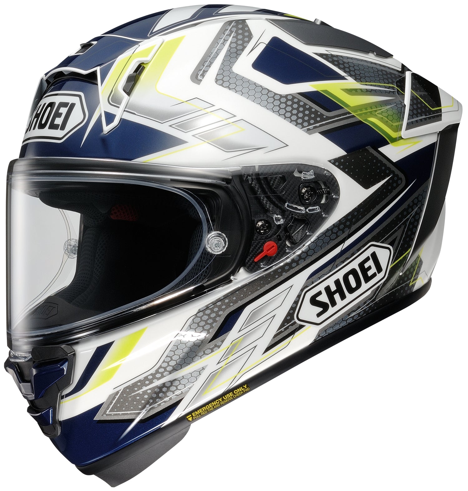 CASCO INTEGRAL SHOEI X-15 ESCALATE AZUL