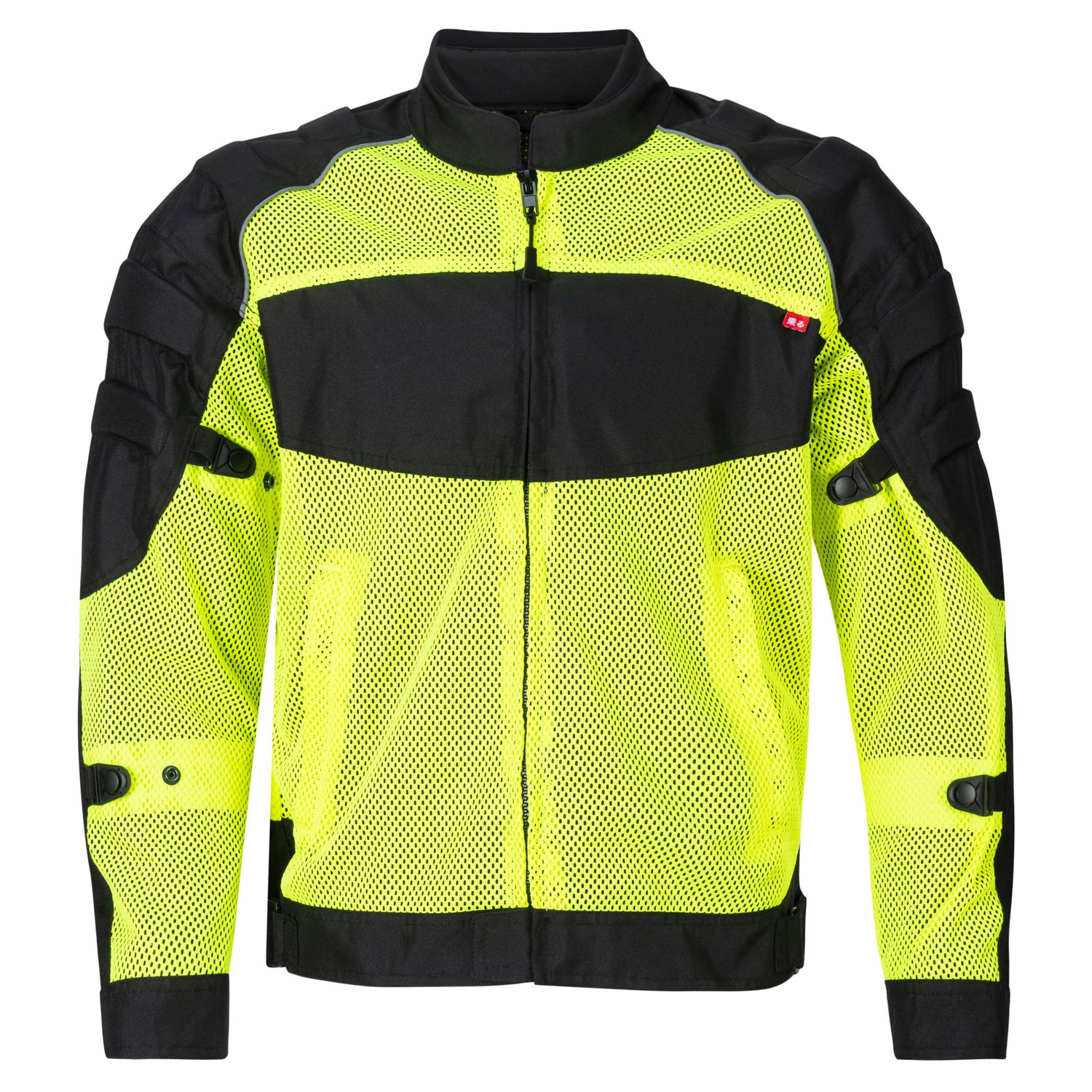 CHAQUETA VENTILADA NORU KAZE FLUORESCENTE/NEGRO