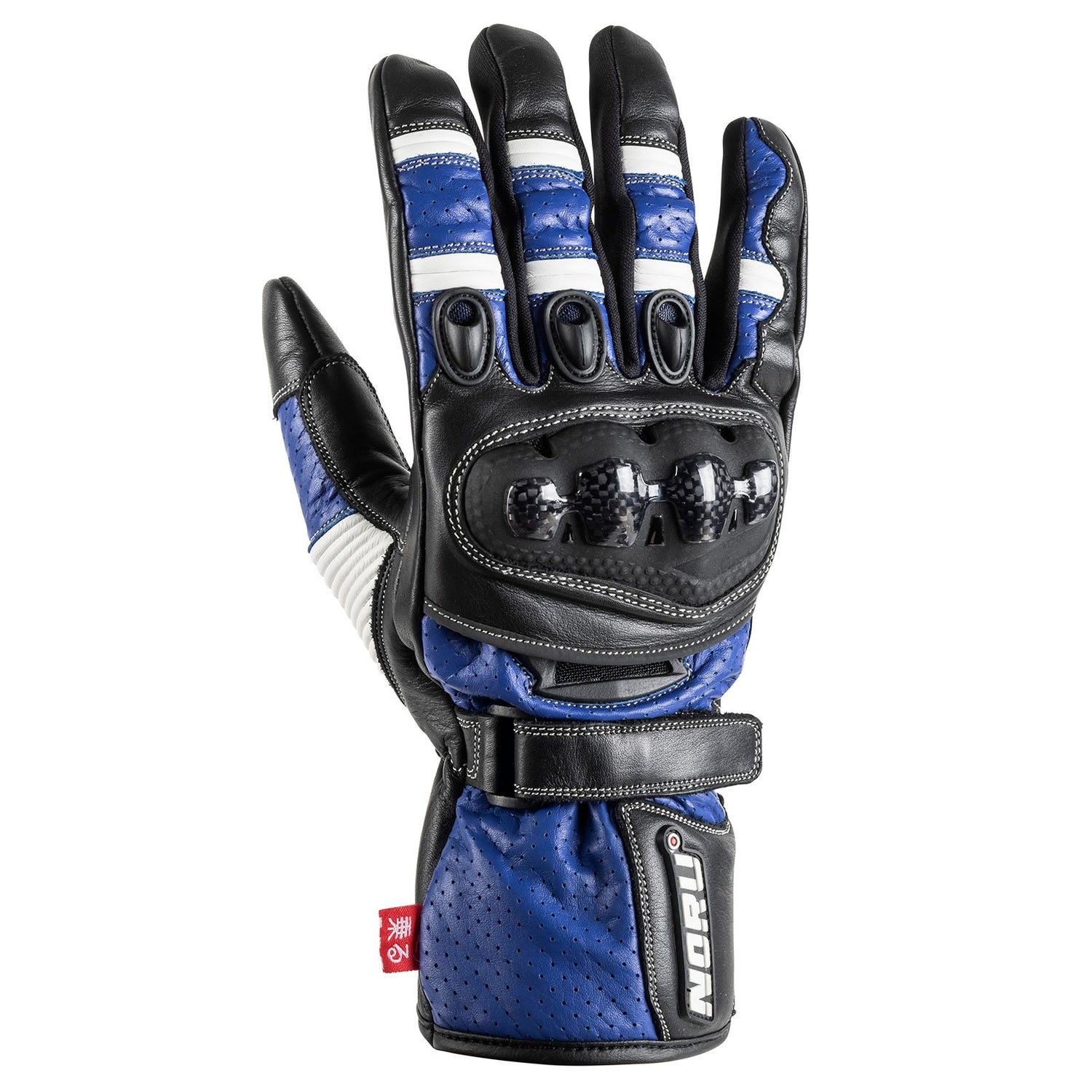 GUANTES DEPORTIVOS NORU SOKUDO AZUL NEGRO BLANCO