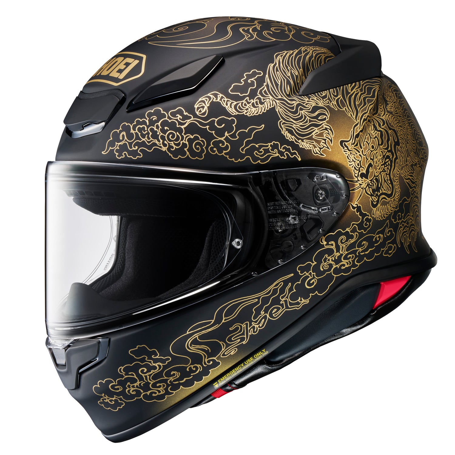 CASCO INTEGRAL SHOEI RF-1400 FEARLESS TC-5