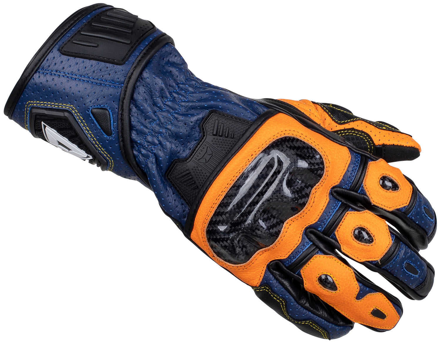GUANTES CORTECH APEX V1 RR NARANJA AZUL MARINO