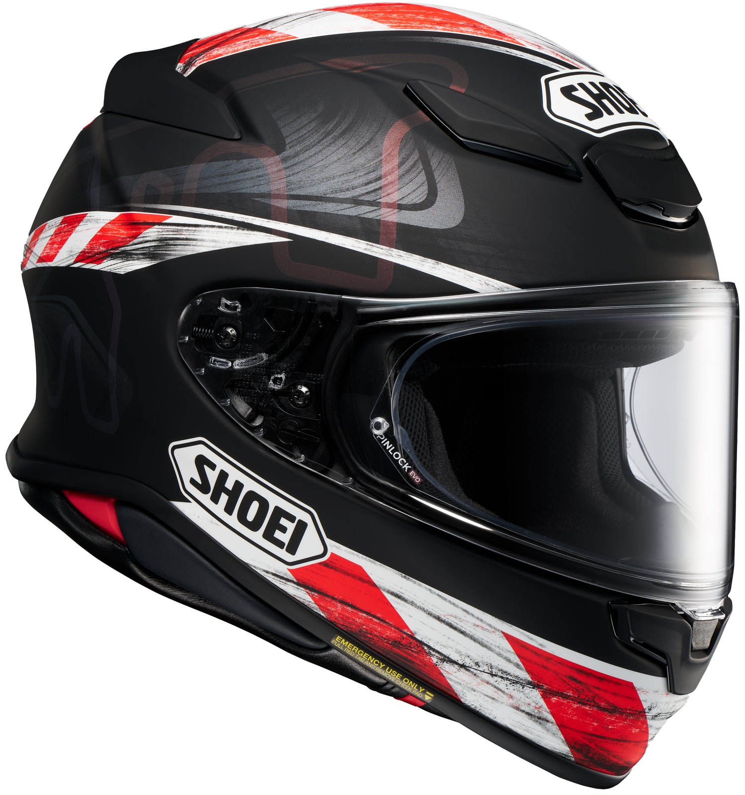 CASCO INTEGRAL SHOEI RF-1400 KNEE DOWN TC-5