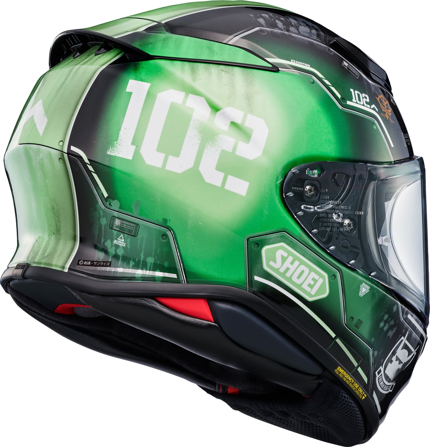 CASCO INTEGRAL SHOEI RF-1400 ZAKU II TC-4