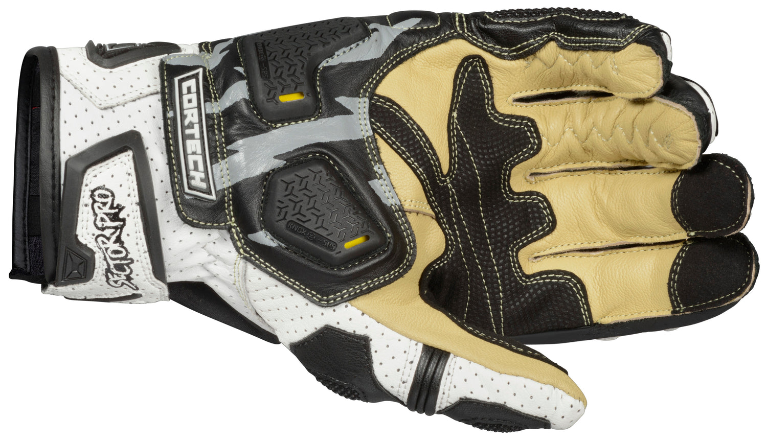 GUANTES CORTECH SECTOR PRO ST NEGRO/BLANCO