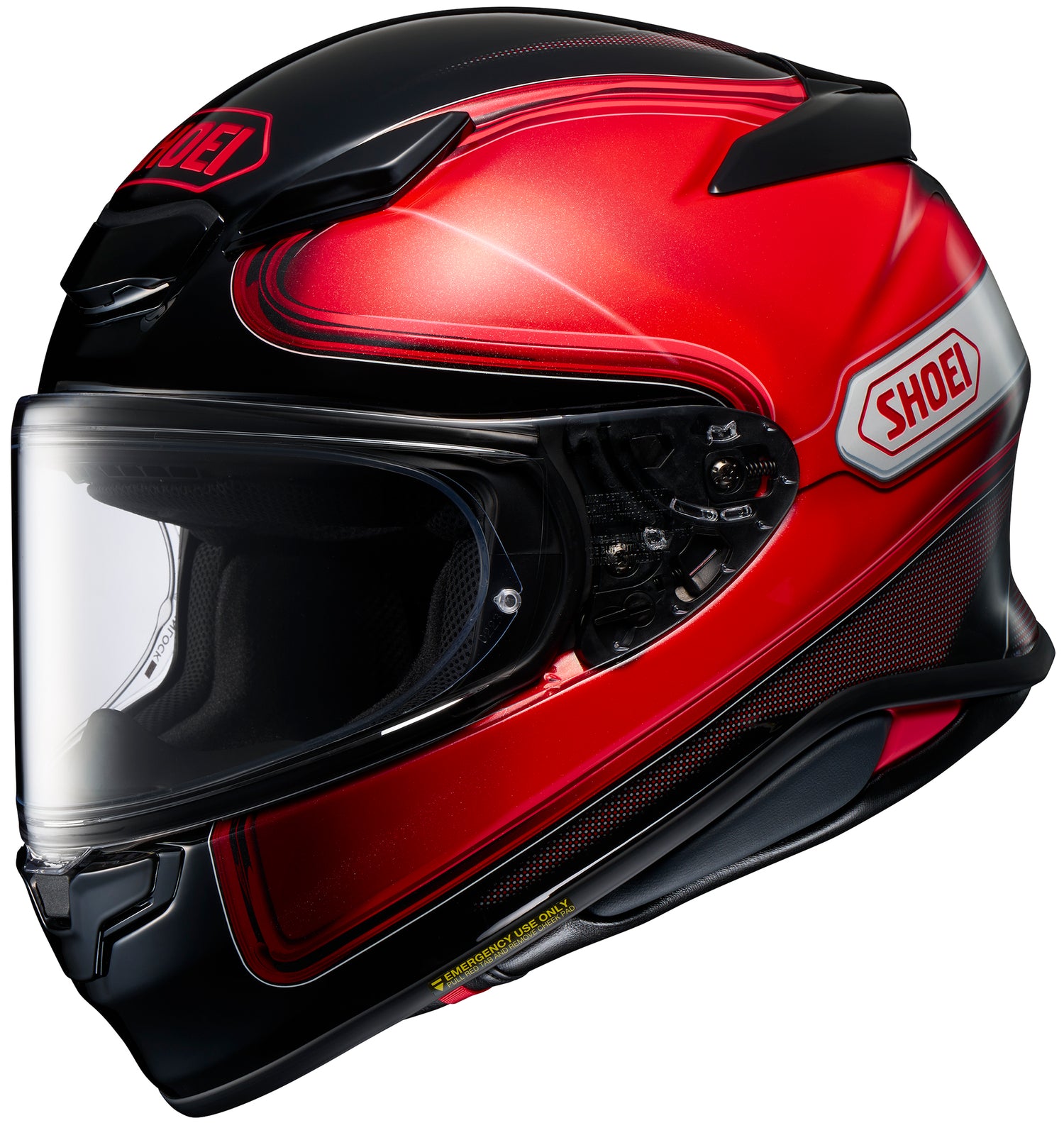 CASCO INTEGRAL SHOEI RF-1400 SHEEN ROJO