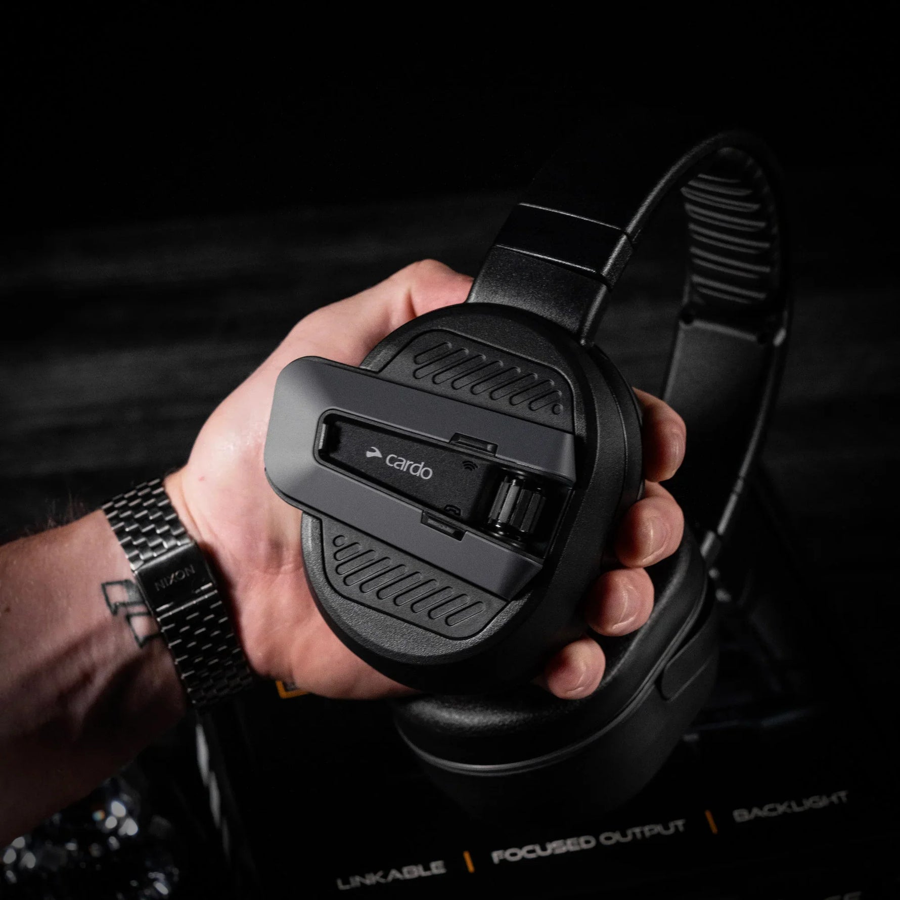 Auriculares Cardo Packtalk Edgephones ORV: Conectividad, Gel y Estilo CardoFam