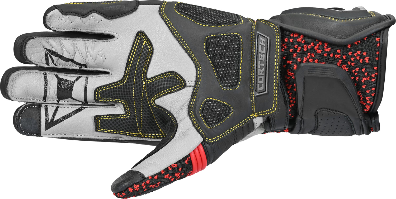 GUANTES CORTECH REVO RR V2 NEGRO ROJO