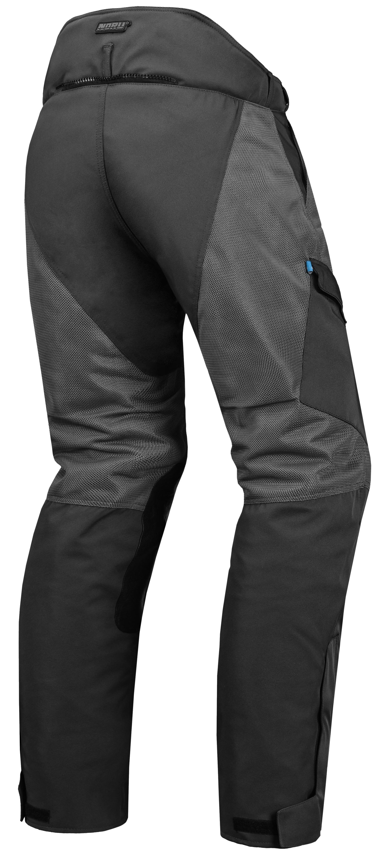 PANTALONES DE MALLA NORU HAKKEN GRIS/NEGRO