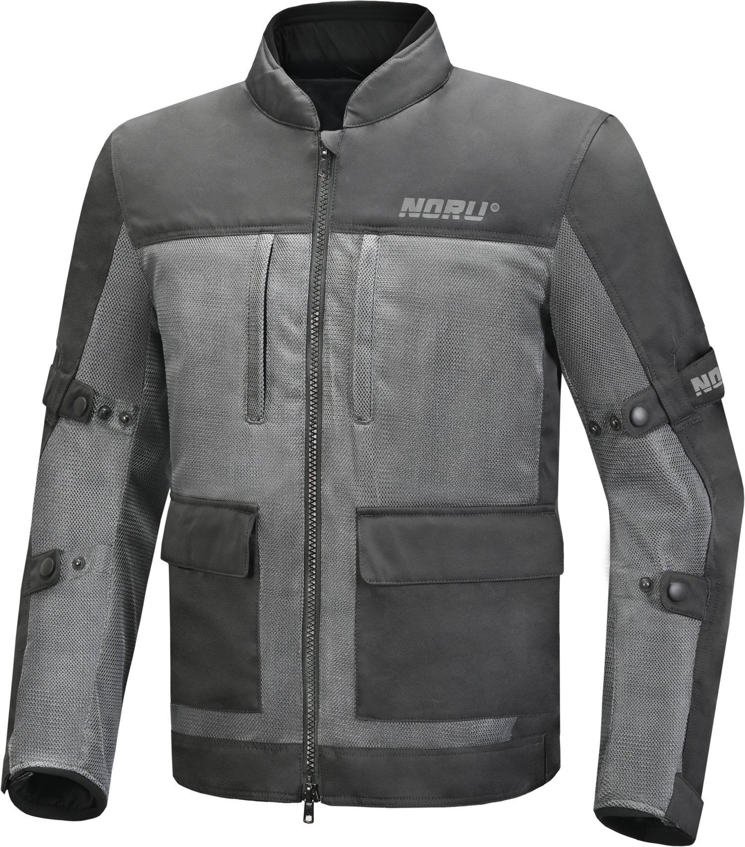 CHAQUETA AVENTURA NORU HAKKEN MALLA GRIS