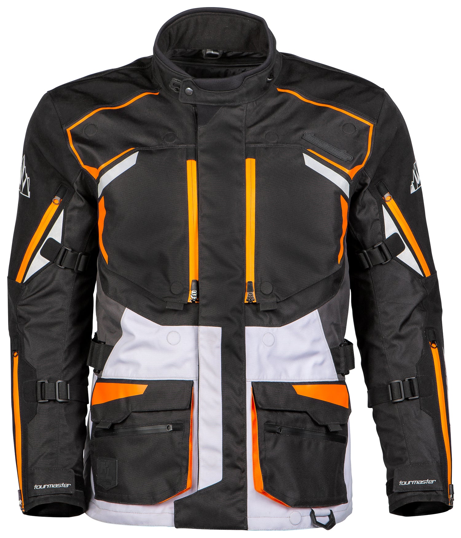 CHAQUETA TOURMASTER HIGHLANDER WP NEGRA/NARANJA