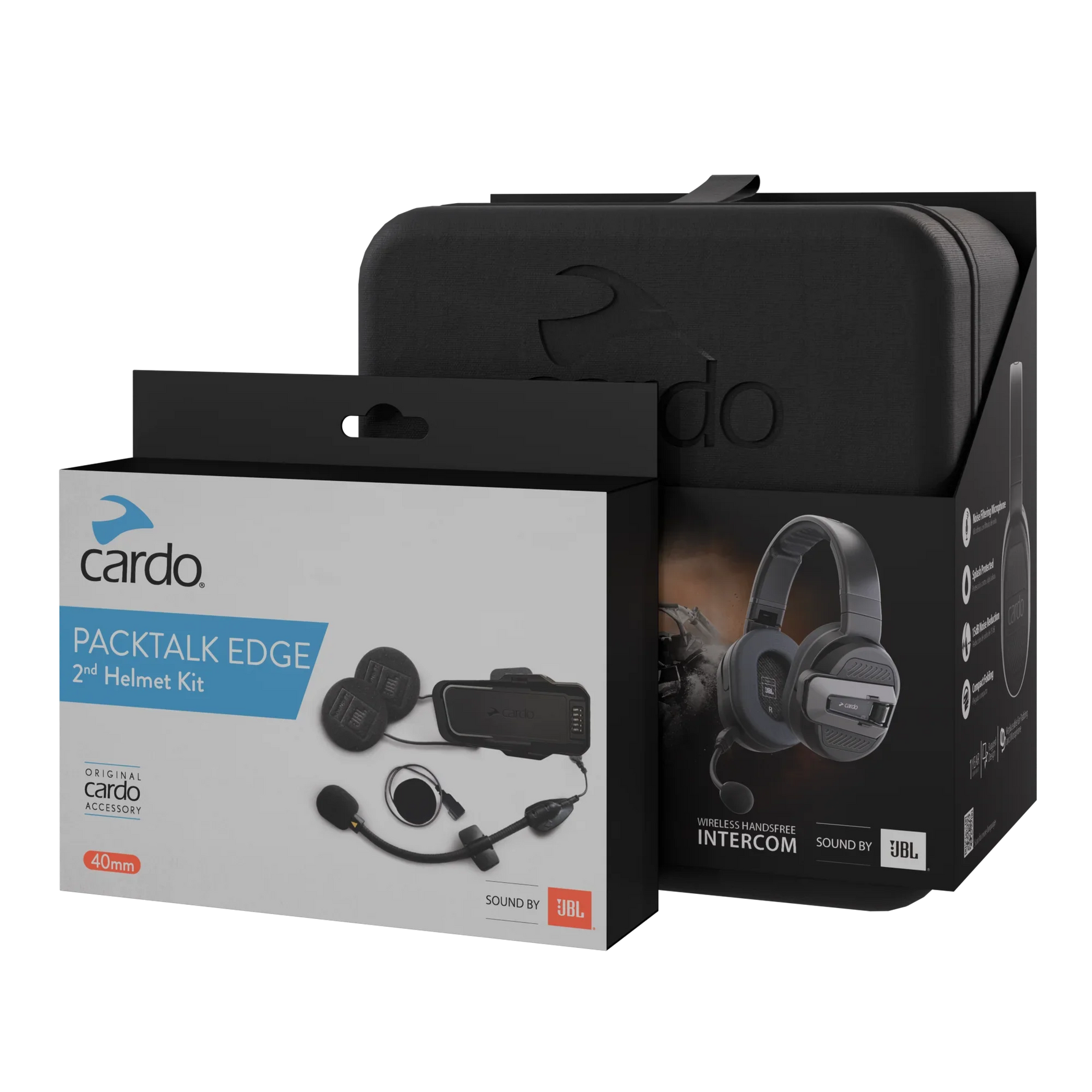 CARDO SYSTEMS EDGEPHONES ORV KIT DOBLE CASCO AUDIO JBL PREMIUM
