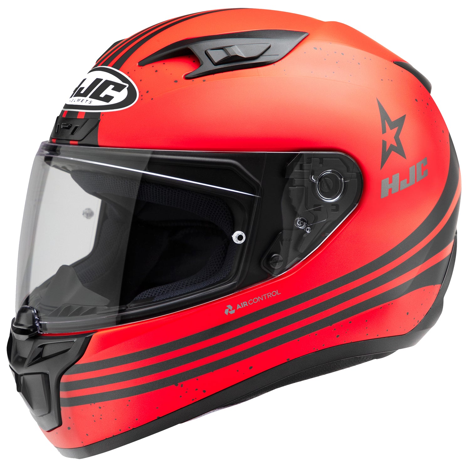 CASCO INTEGRAL HJC I10 STAR ROJO