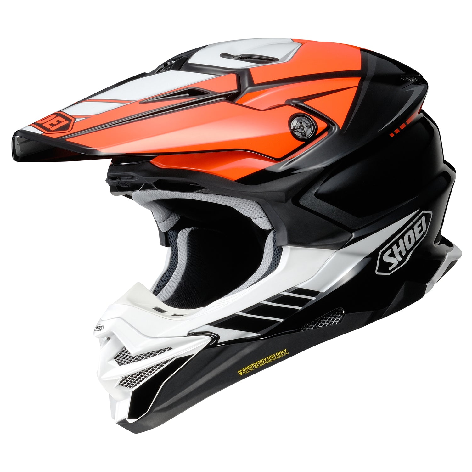 CASCO MOTOCROSS SHOEI VFX-EVO JAMMER NARANJA