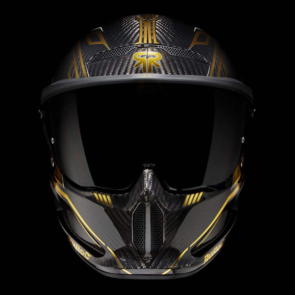 CASCO INTEGRAL RUROC AT4 TRACK TITAN ORO