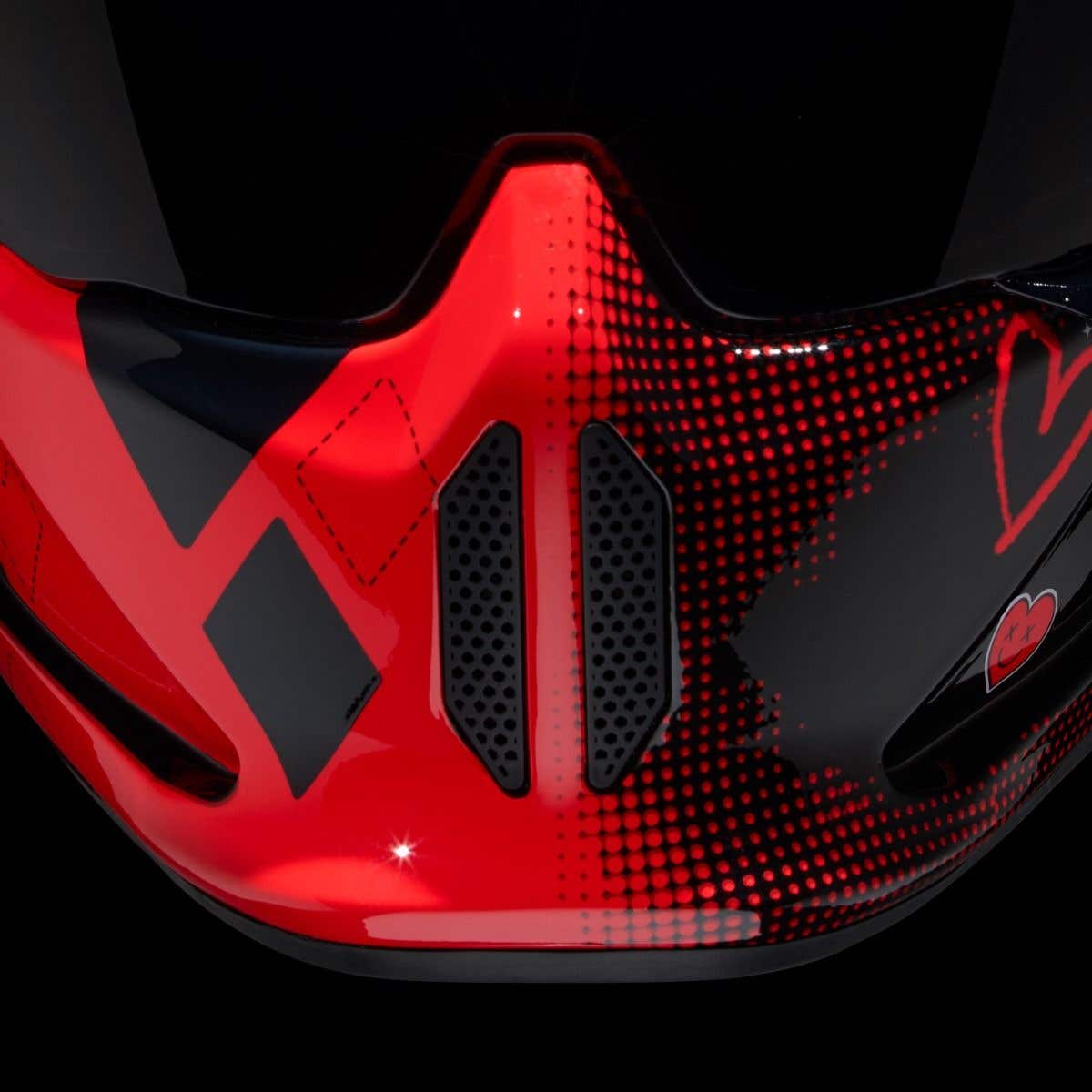Casco Integral Ruroc Atlas 4 Harley Quinn Fibra Carbono Bluetooth Protección Avanzada