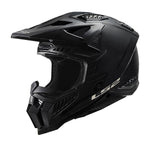 Casco LS2 X-Force MX Sólido Fibra Carbono Ligero Protección Avanzada ECE DOT