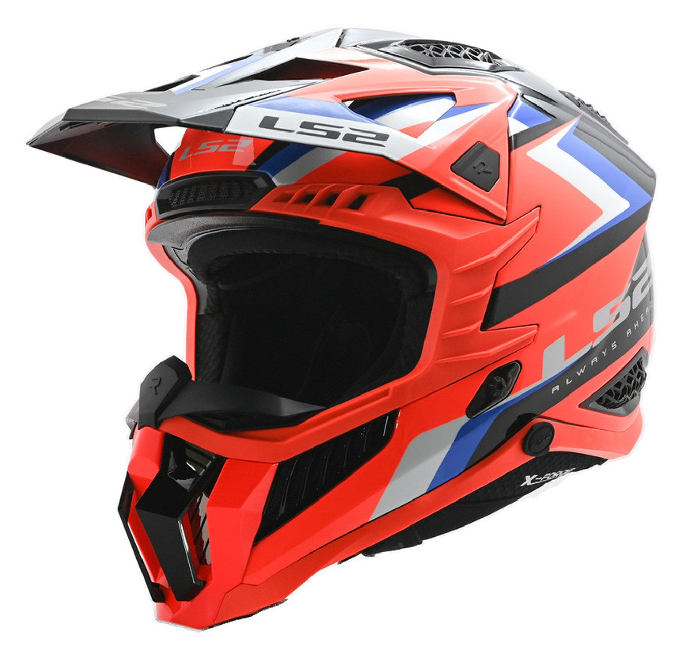 Casco LS2 X-Force Sprint MX Fibra Carbono Ligero Protección Rotacional Avanzada AREM