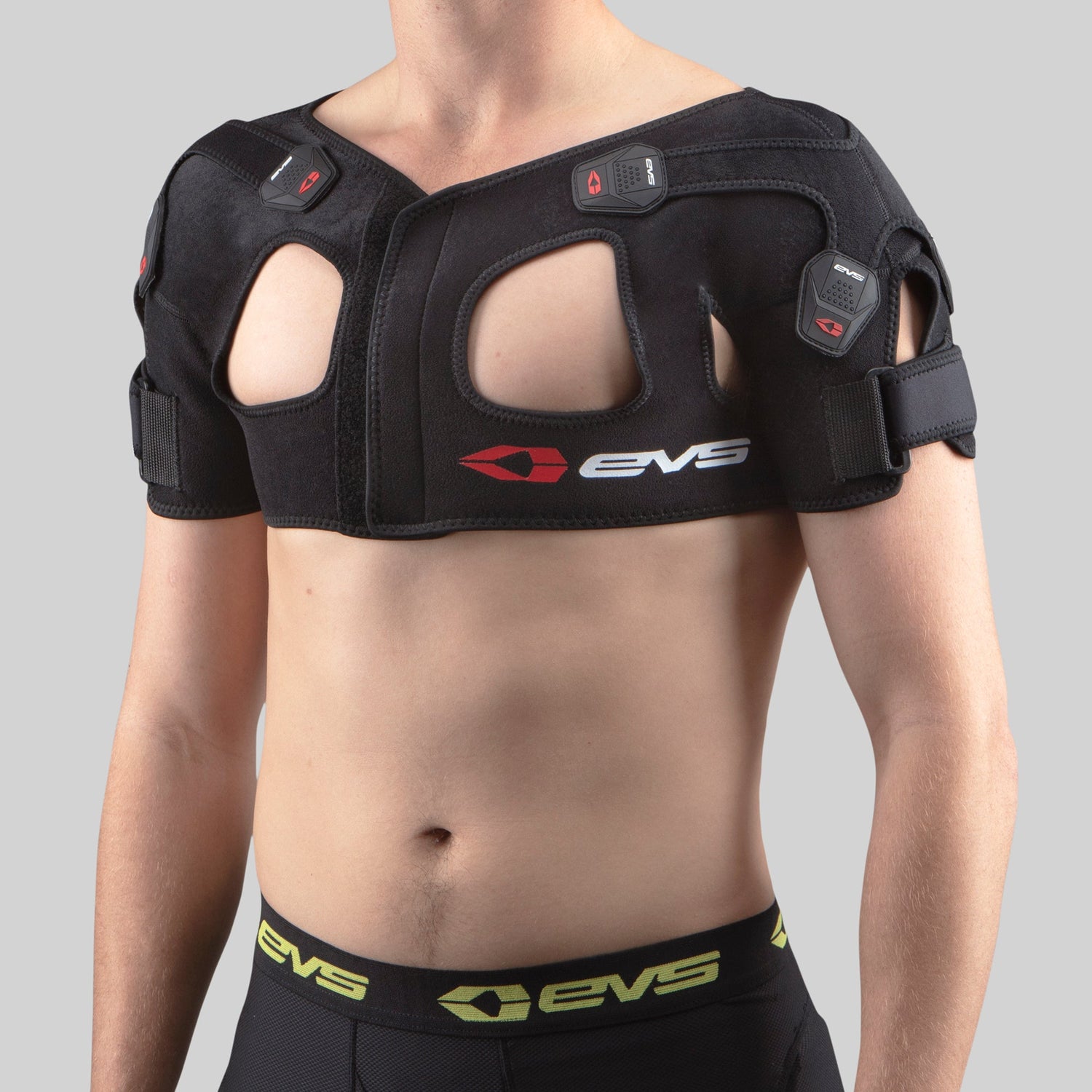 Soporte Hombro EVS Sports SB05 Estabilizador X-Strap Transpirable Ajustable Lesiones Prevención
