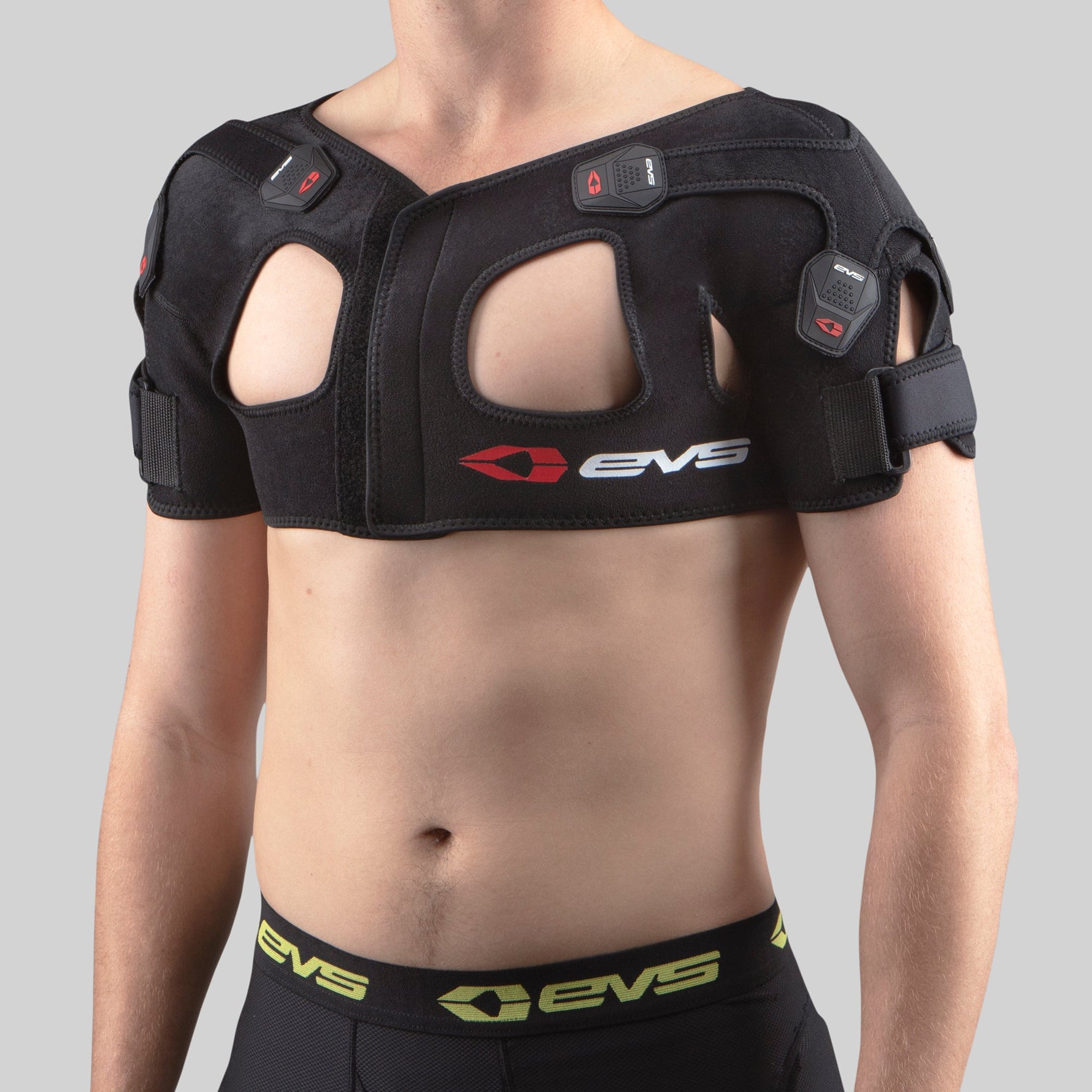 Soporte Hombro EVS Sports SB05 Estabilizador X-Strap Transpirable Ajustable Lesiones Prevención