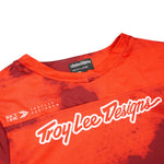 JERSEY SKYLINE JUVENTUD TROY LEE DESIGNS FIERY RED CORTO
