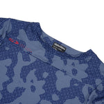 Maillot Ciclismo Juvenil Troy Lee Designs Skyline Scrubland Azul Acero Transpirable MTB