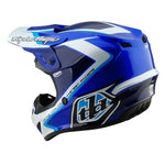 Casco Moto Troy Lee Designs GP Juvenil Shutter Blue: Ligero, Cómodo, Seguro