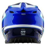 Casco Troy Lee Designs GP Shutter Azul: Protección MX Ligera y Segura
