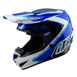 Casco Moto Troy Lee Designs GP Juvenil Shutter Blue: Ligero, Cómodo, Seguro