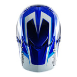 Casco Troy Lee Designs GP Shutter Azul: Protección MX Ligera y Segura
