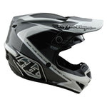 Casco Troy Lee Designs GP Shutter Gris: Protección Superior Off-Road, Ligero Cómodo