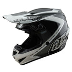 Casco Troy Lee Designs GP Shutter Gris: Protección Superior Off-Road, Ligero Cómodo