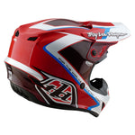 Casco Troy Lee Designs GP Juvenil Shutter Rojo Ligero Motocross