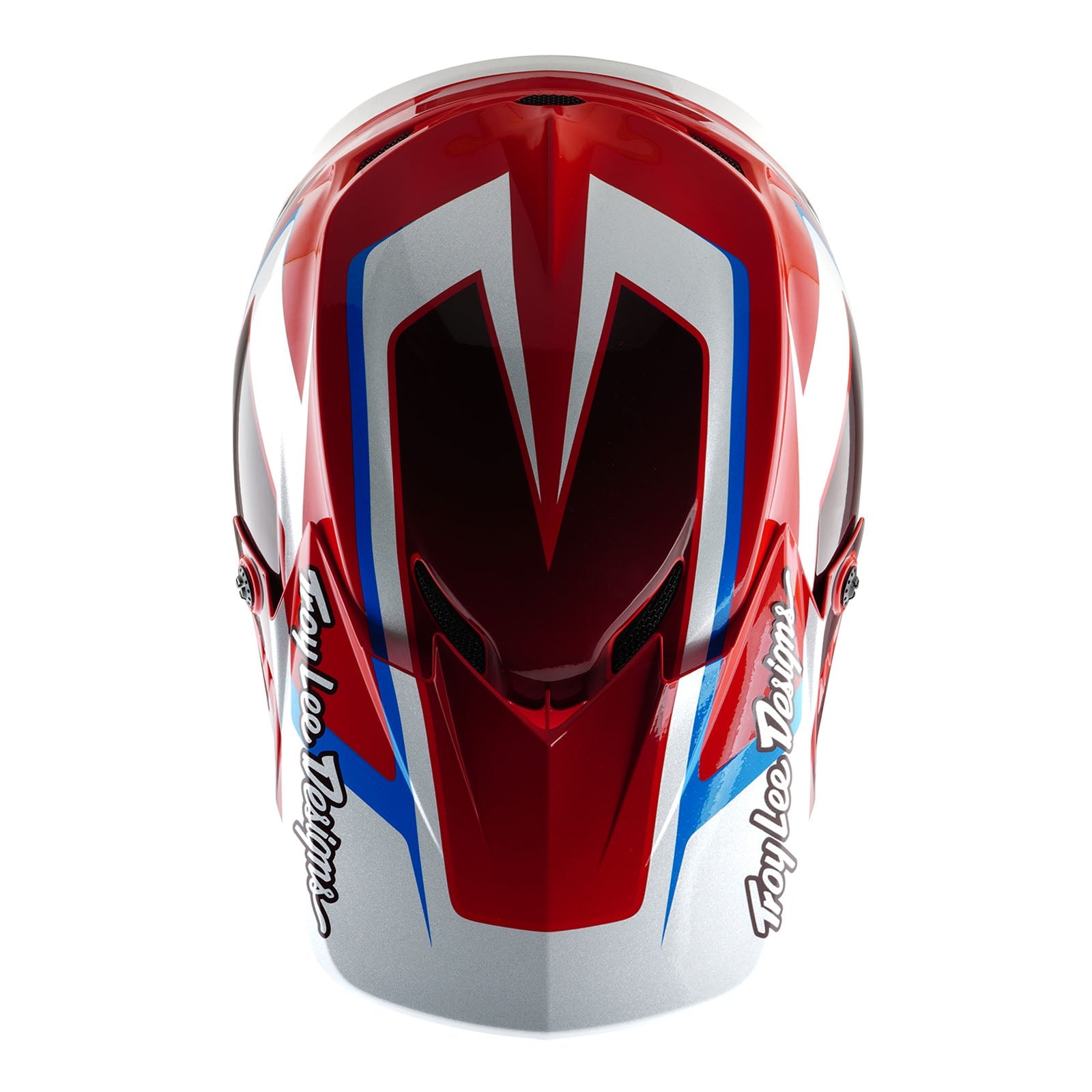 Casco Troy Lee Designs GP Juvenil Shutter Rojo Ligero Motocross
