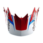 Casco Troy Lee Designs GP Juvenil Shutter Rojo Ligero Motocross