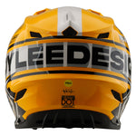 Casco Troy Lee Designs GP Pro Juvenil MIPS Fifty-50 Blanco/Dorado