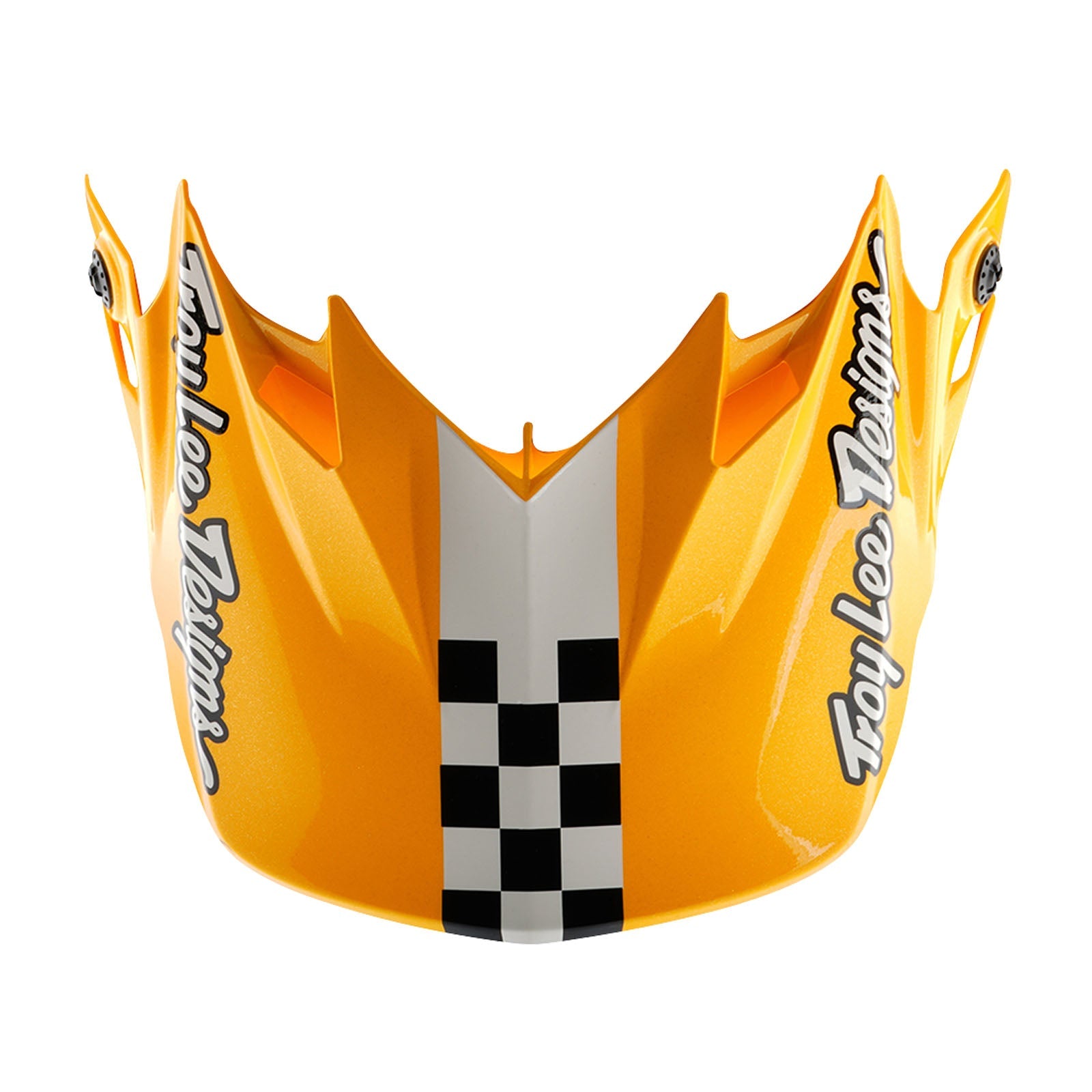 Casco Troy Lee Designs GP Pro Fifty-50 Blanco/Oro MIPS: Protección Extrema Off-Road