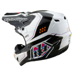 Casco Troy Lee Designs GP Pro Trooper Blanco MIPS | Protección Off-Road Superior