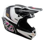 Casco Troy Lee Designs GP Pro Trooper Blanco MIPS | Protección Off-Road Superior