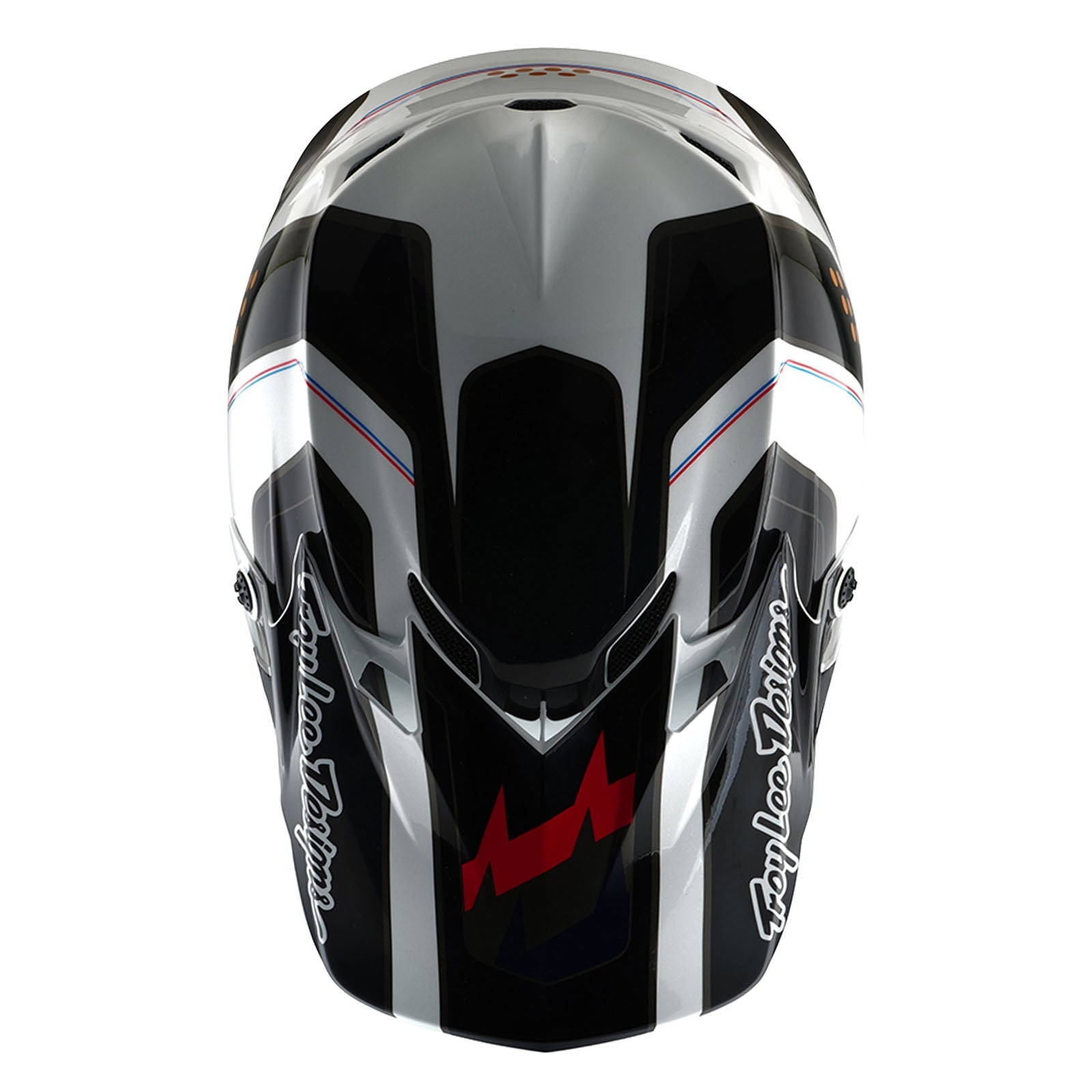 Casco Troy Lee Designs GP Pro Juvenil Mips Trooper Blanco Protección Avanzada