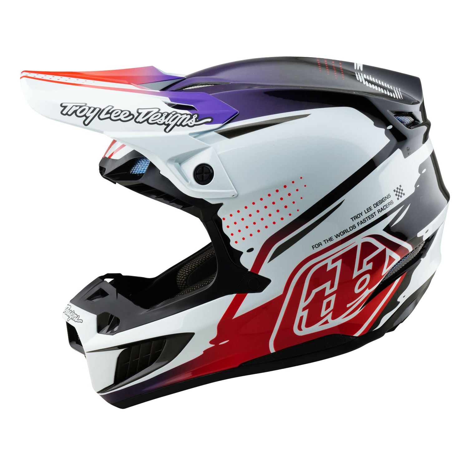 Casco Troy Lee Designs SE5 Carbono Drip Negro MIPS: Protección Avanzada MX Enduro