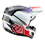 Casco Troy Lee Designs SE5 Carbono Drip Negro MIPS: Protección Extrema y Ventilación Superior