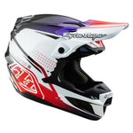 Casco Troy Lee Designs SE5 Carbono Drip Negro MIPS: Protección Extrema y Ventilación Superior
