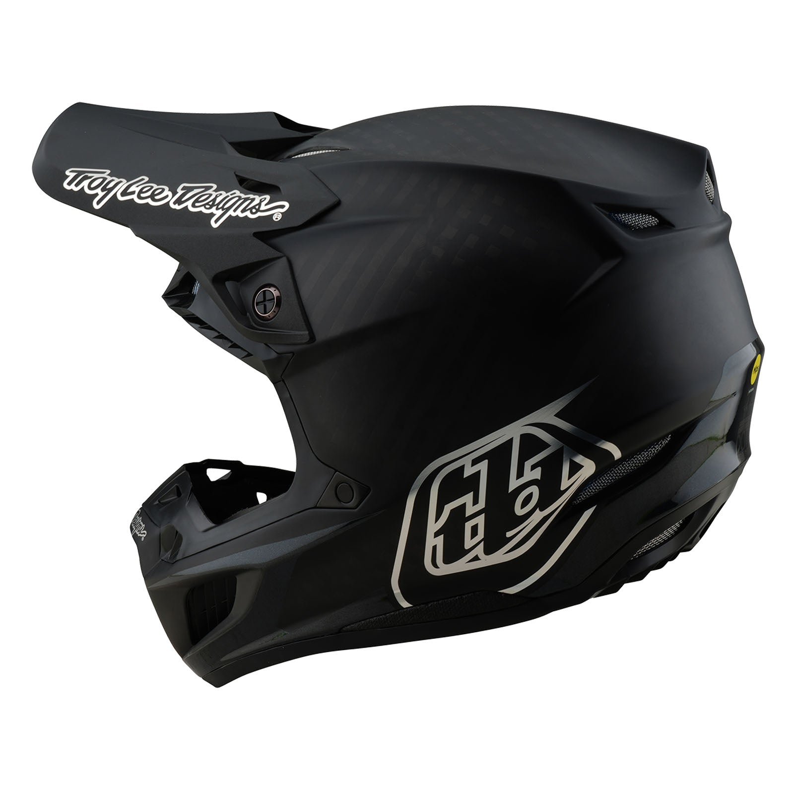 Casco de Carbono SE5 Troy Lee Designs con MIPS Negro para Moto