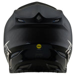 Casco de Carbono SE5 Troy Lee Designs con MIPS Negro para Moto