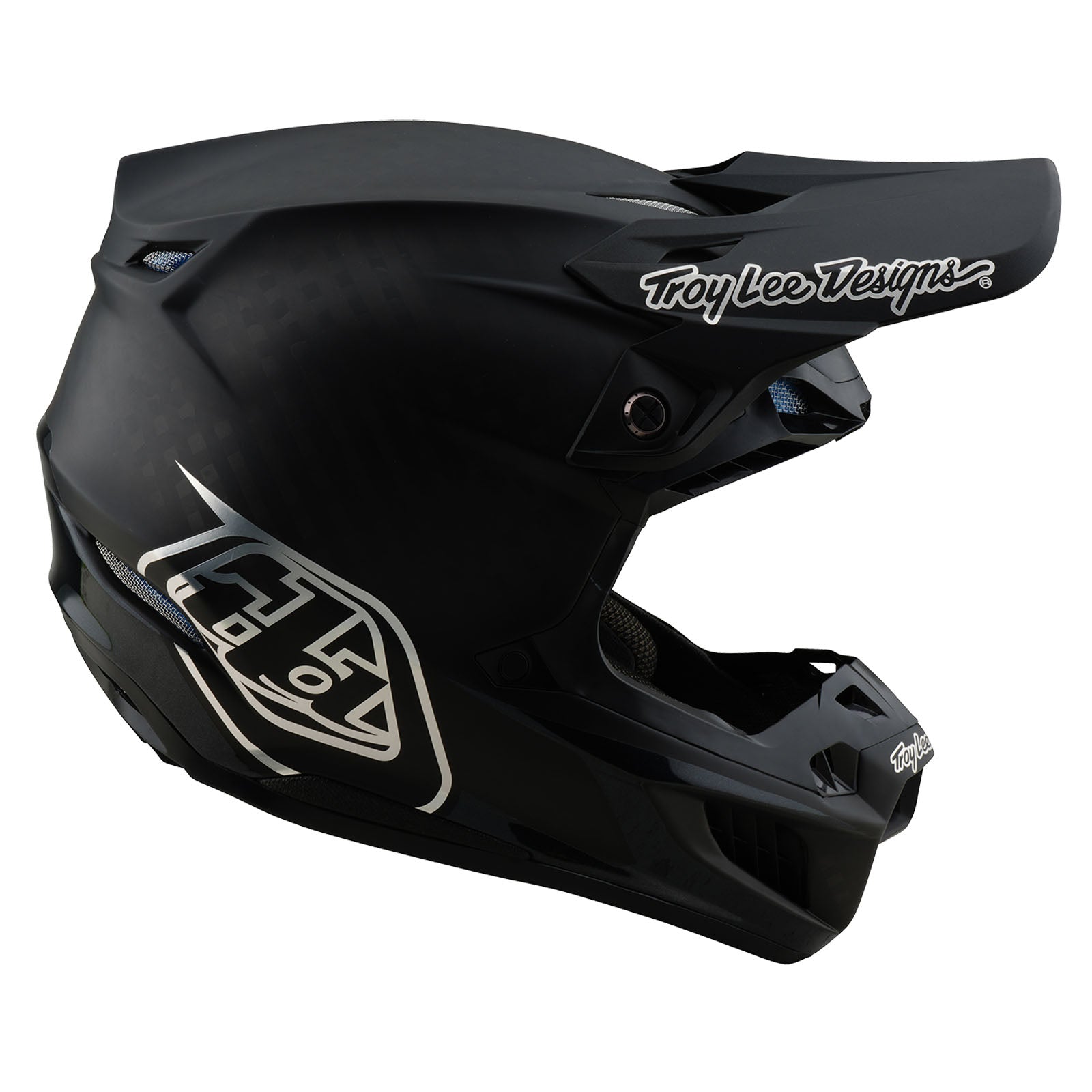 Casco de Carbono SE5 Troy Lee Designs con MIPS Negro para Moto
