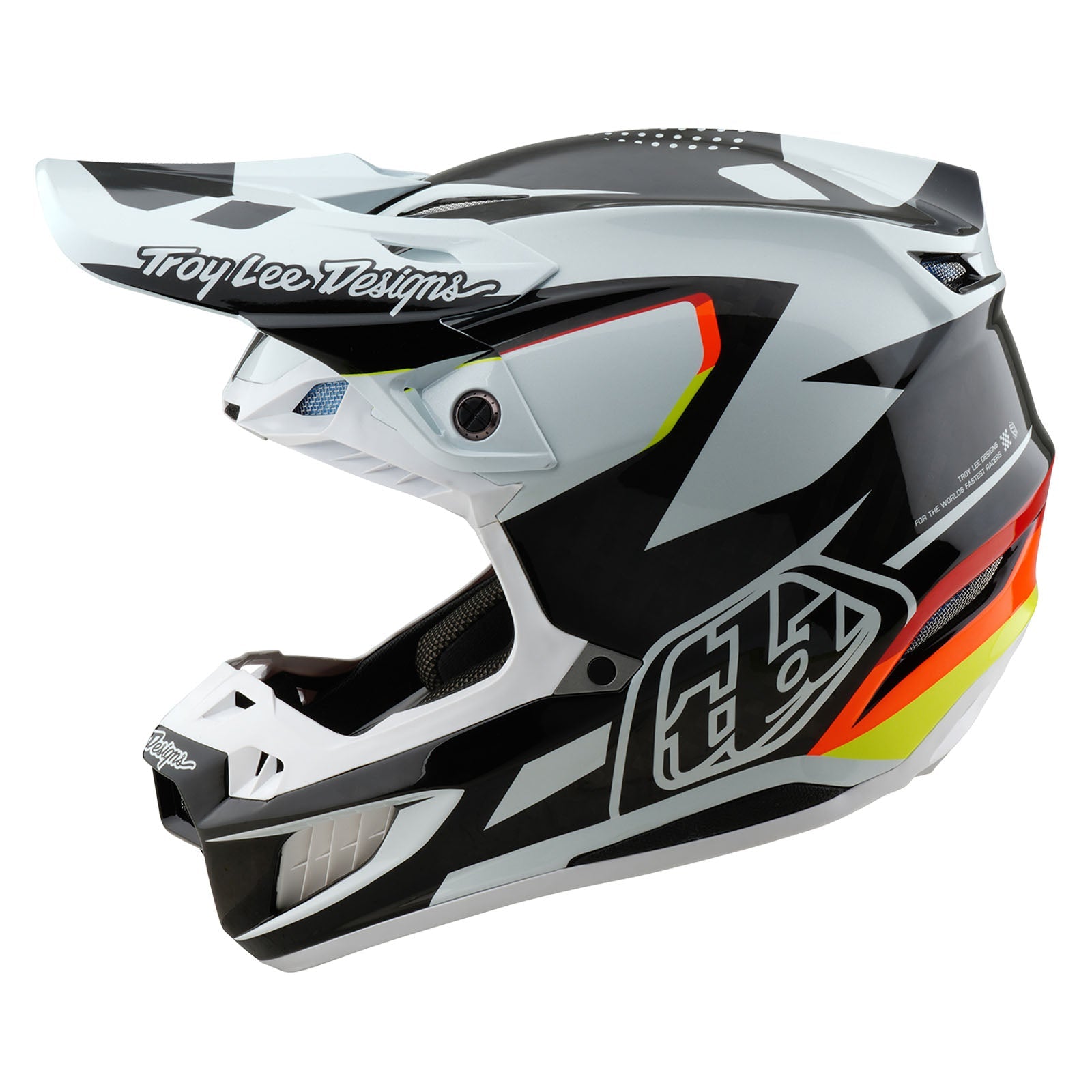 Casco Integral Troy Lee Designs SE5 Carbono MIPS Negro Óptico Motocross Enduro