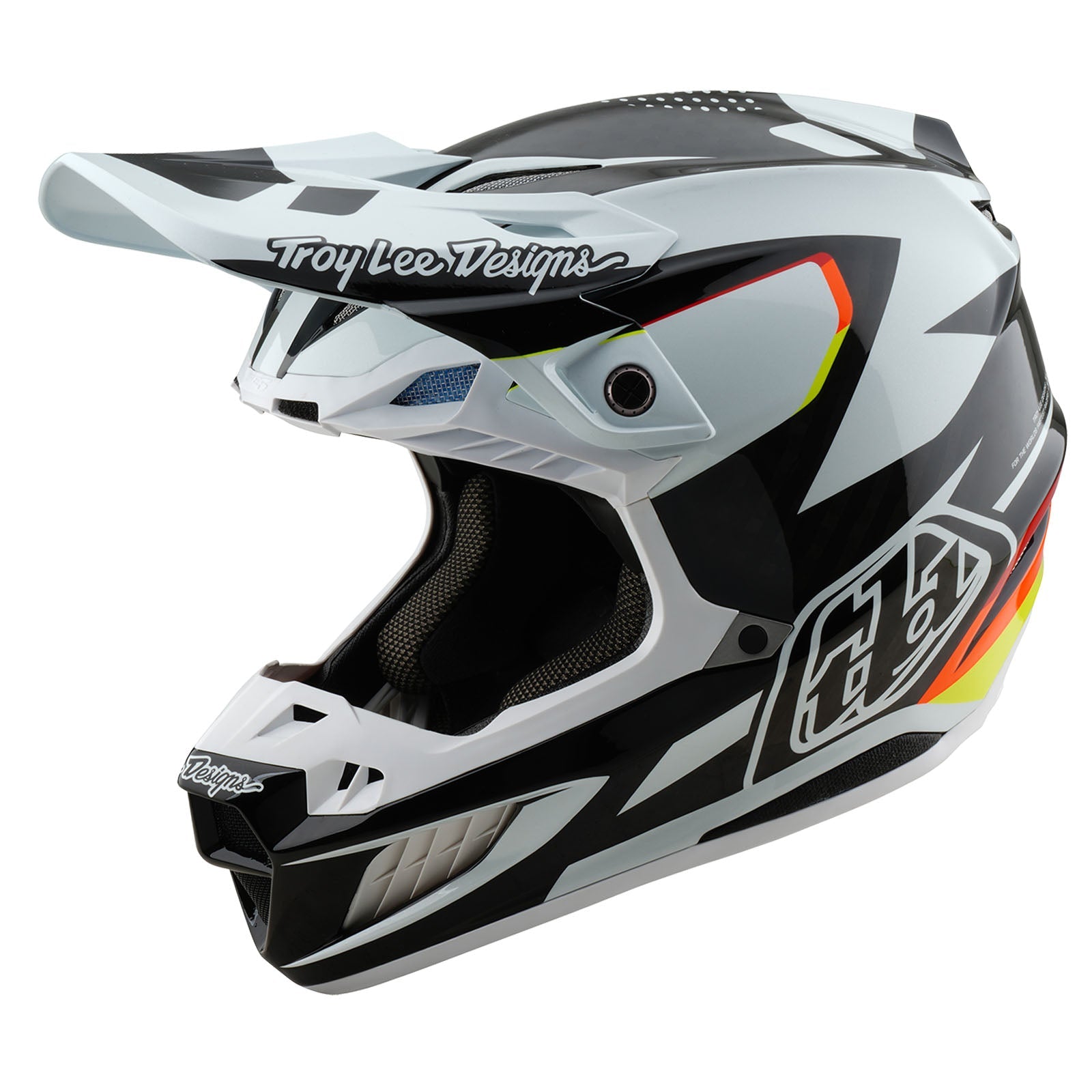Casco Integral Troy Lee Designs SE5 Carbono MIPS Negro Óptico Motocross Enduro