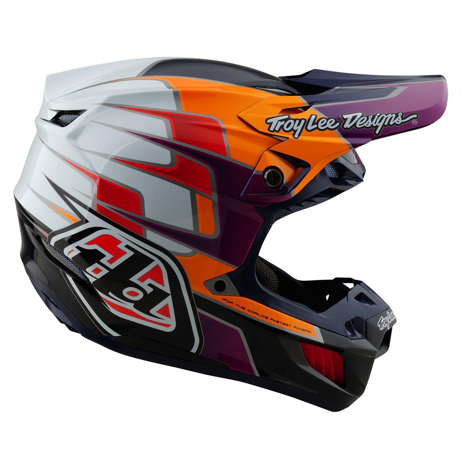 Casco de Carbono SE5 Troy Lee Designs Speed Navy MIPS Off-Road