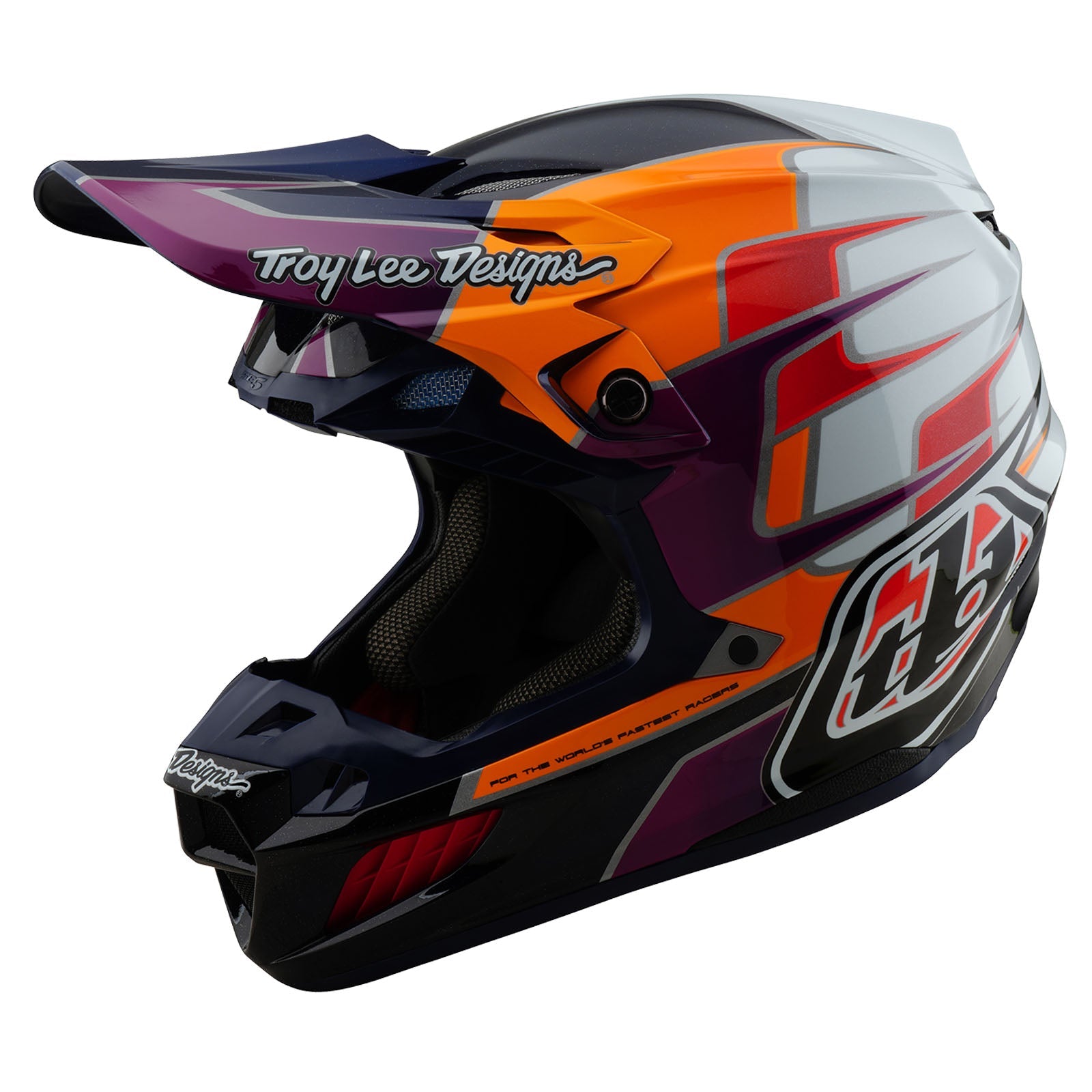 Casco de Carbono SE5 Troy Lee Designs Speed Navy MIPS Off-Road
